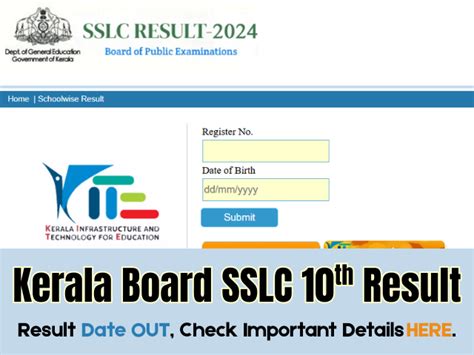 Kerala SSLC Result 2025 Date: When will Kerala Pareeksha release 10th ...
