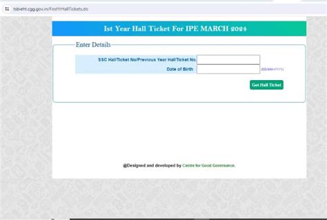 TS Inter Hall Ticket 2024: TSBIE TS Inter 1st & 2nd Year Hall Tickets ...