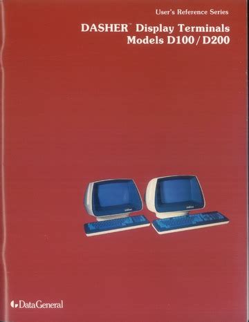 Image result for Data General Dasher Terminal