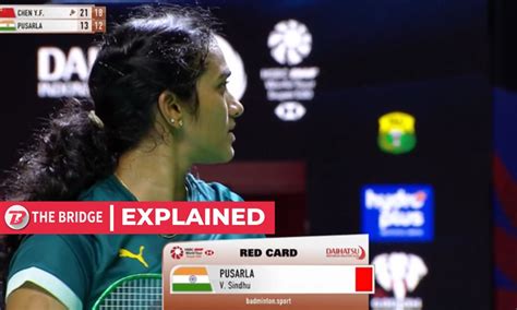 PV Sindhu shown red card at Indonesia Masters – What does it mean ...