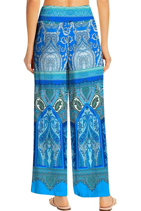 Palazzo Pant for Women | Women Palazzo Pants | Blue Pant – Shahida Parides