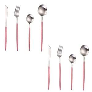 Yelona Premium Silverware Cutlery Set Mirror Finish SUS304 Stainless ...