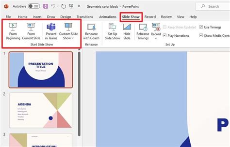 Image result for Start PowerPoint Slideshow Automatically