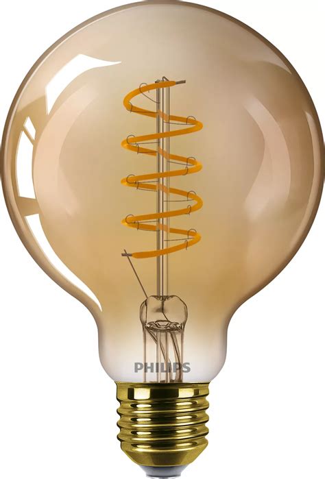 LED Filament Bulb Amber 25W G93 E27 | 8719514315471 | Philips lighting