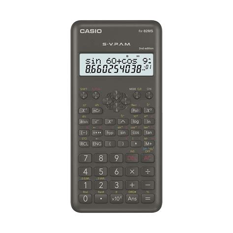 Casio FX-82MS Calculator, 240 Functions and 2-line Display Online Price ...