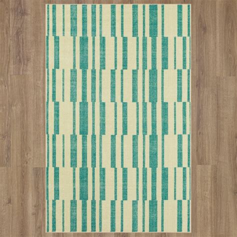 Mohawk Home Prismatic 5 X 8 (ft) Cream Indoor Trellis Mid-century ...