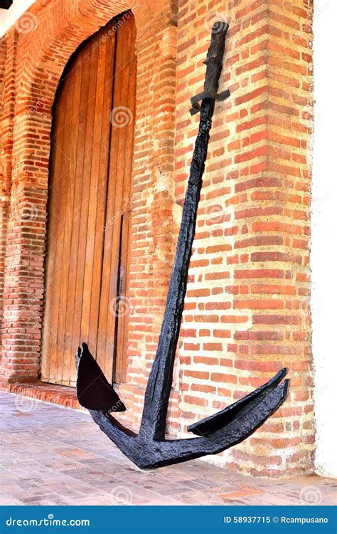 Spanish Anchor stock image. Image of beautiful, boat - 58937715