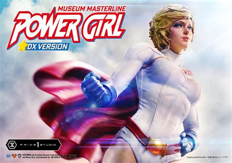 Power Girl Shows Several Faces and Styles in Prime 1 Studio Statue