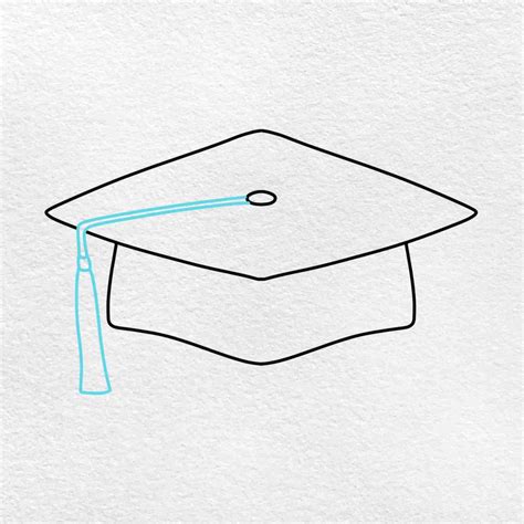 Graduation Cap Drawing (easy) - HelloArtsy