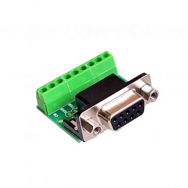 DB9 Male Screw Terminal to RS232 RS485 Conversion Board