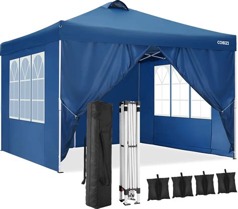 Amazon.com : COBIZI Canopy Tent Popup 10x10 Canopy Commercial Instant ...