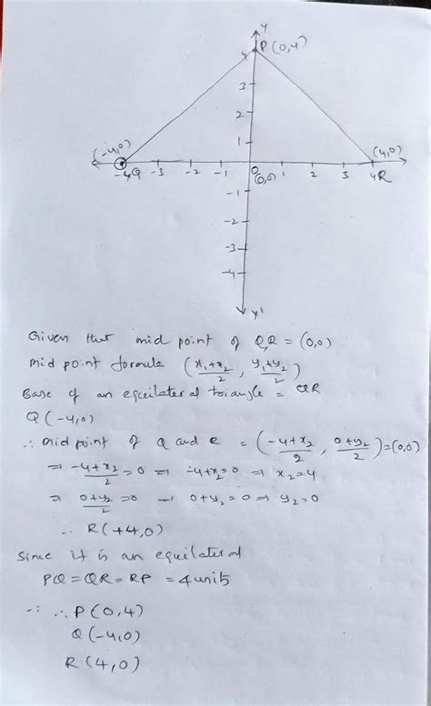 find the coordinate of point p and r solve plzz mate if u know then ...