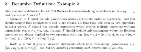 Recursive Definition Algebra 2 的图像结果