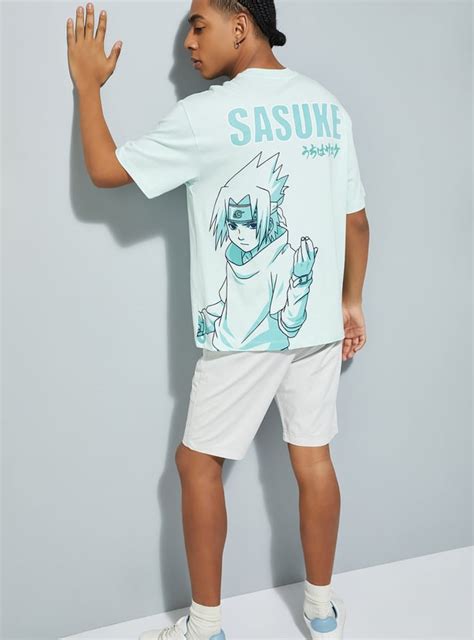 Buy URB_N Men Sasuke Printed T-shirt Online at just Rs. 699.0 ...