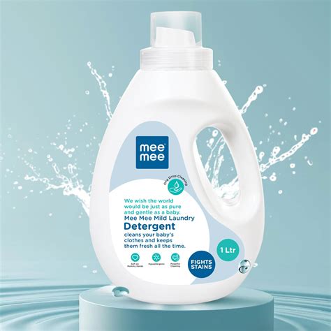 Buy Mee Mee mild baby liquid laundry detergent bottle - 1000 ML Online ...