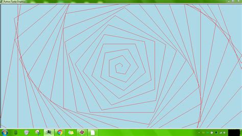 Python Turtle Project 的图像结果
