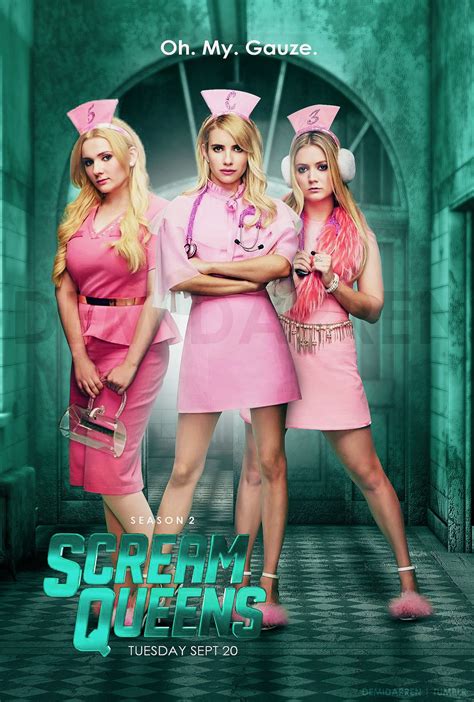 Scream Queens Season 2 #TheChanels | Scream queens, Scream queens ...