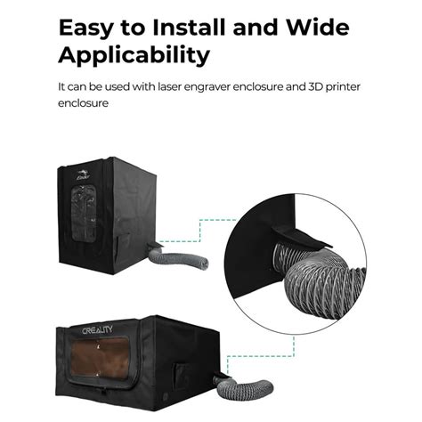 Cregrant3D Creality Smoke Exhaust Kit with Fan 4000RPM and India | Ubuy