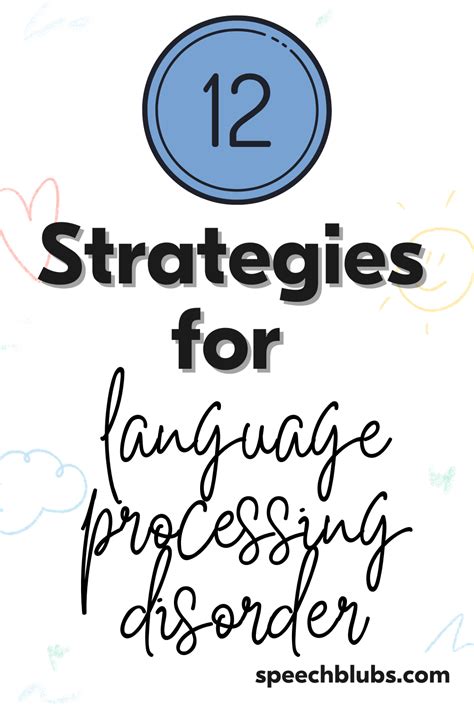 Image result for Language Processing Disorder