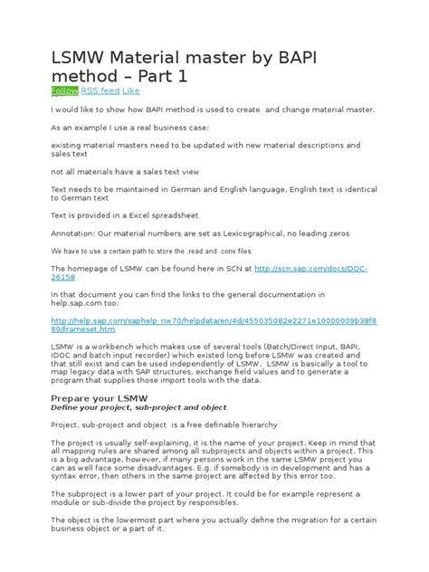 LSMW Vs BAPI 的图像结果