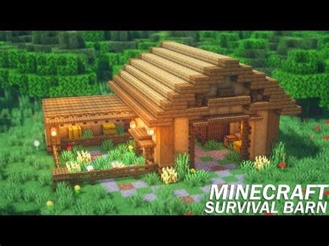 Image result for Minecraft Rustic Barn Tutorial