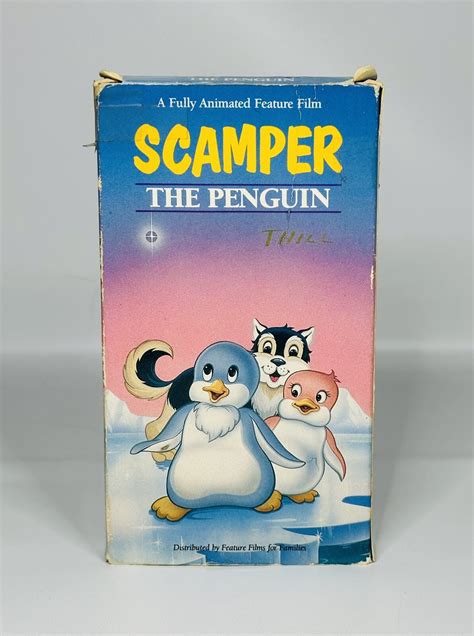 Vintage Scamper The Penguin Movie VHS 1992 Feature Films for Families ...