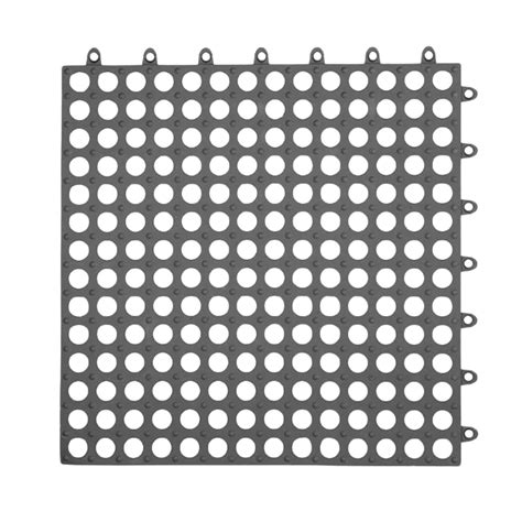 Buy WENGTY Interlocking Rubber Floor Tiles Mats Bathroom Tile with ...