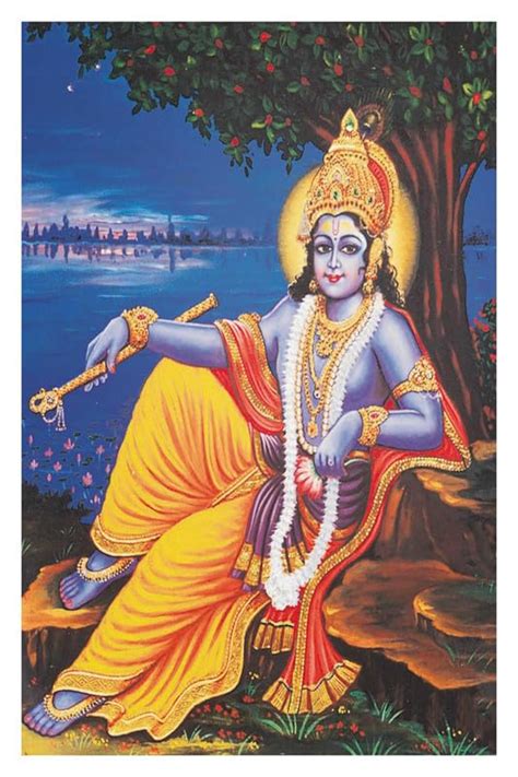 HK PRINTS Bal Krishna Ji Religious Wall Poster for Room (12x18 Inch ...