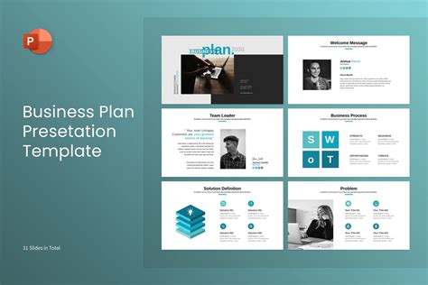 Business Plan PPT Template 的图像结果