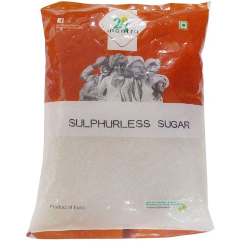 24 Mantra Organic Sugar - Sulphurless, 500g Pouch : Amazon.in: Grocery ...