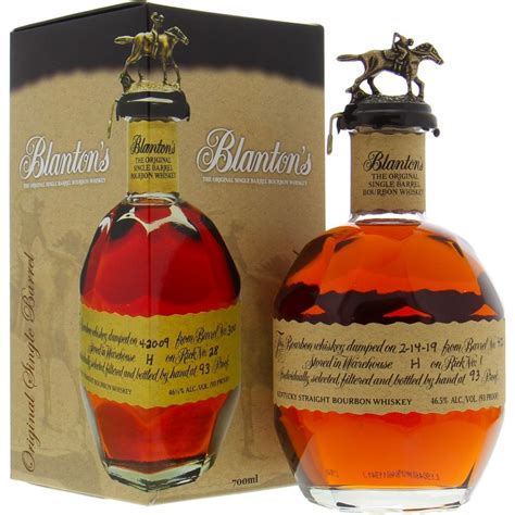 Blanton's Original Single Barrel Bourbon 750 mL | Premium Kentucky ...