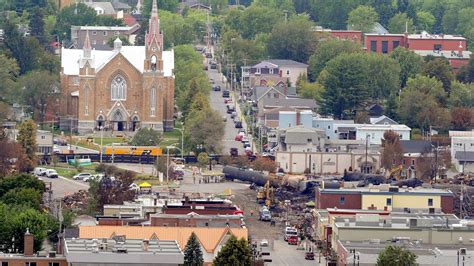 Tragédie de Lac-Mégantic, 10 ans plus tard: le centre-ville s’est ...