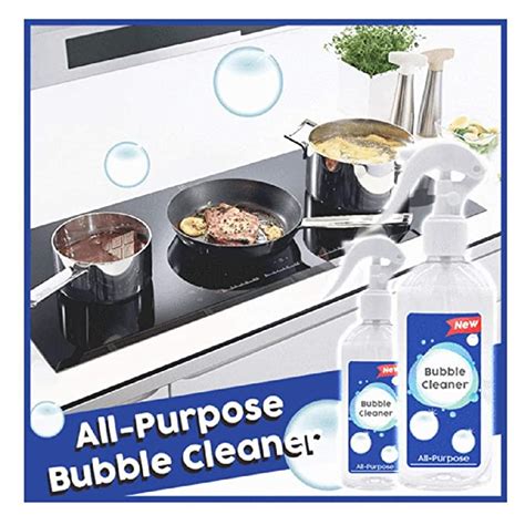 Swyss 200ml All-Purpose Bubble Cleaner Kitchen Grease Cleaner Multi ...