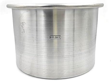 Prime Bakers and Moulders Round Aluminum Pillar Baking pan/Cake Mould ...