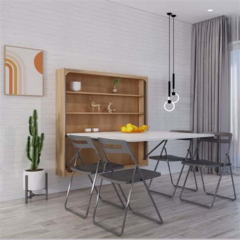 Brew Wall Mounted Dining Table (4x4) – InvisibleBed.com
