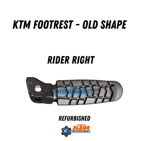 KTM FOOTREST [OLD SHAPE] – MySpareMarket