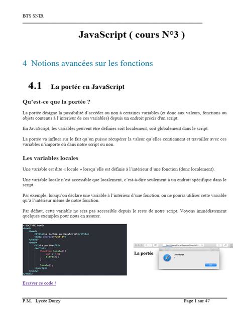 Image result for JavaScript Sur HTML Cours