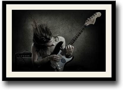 Guitar Player Fine Art Print - Music posters in India - Buy art, film ...