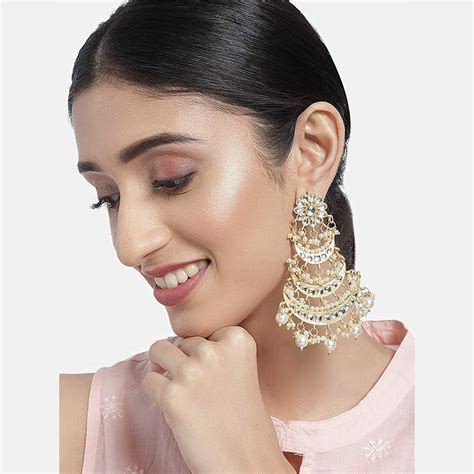Shop Chandbali Earrings at wholesale price under Rs.100/- – JewelEMarket