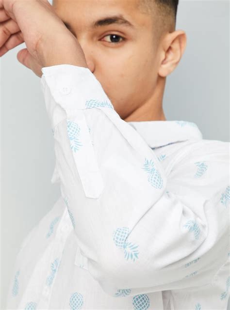 Buy Boys All-Over Printed Shirt Online at just Rs. 599.0 ...