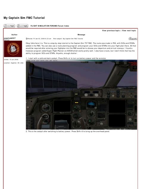 Image result for Flight Sim 2020 FMC Tutorial