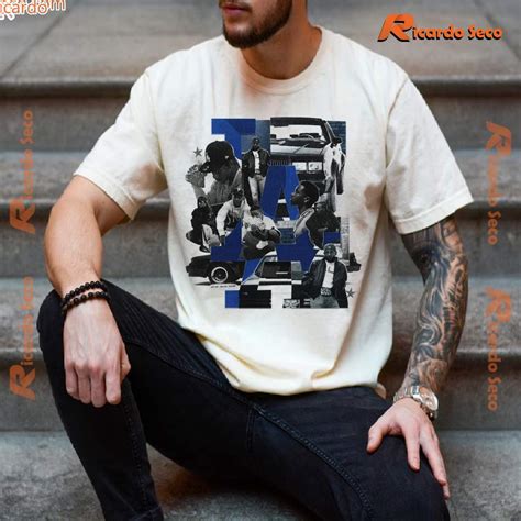 Kendrick Lamar Dodger Blue Classic Men Shirt - Ricardo Seco Shop