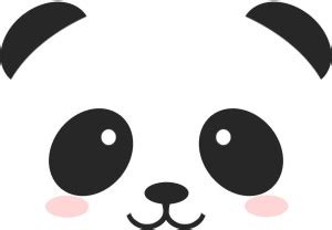 Online Collection 30.48 cm Panda Sticker Poster, Animals stickers, (18 ...