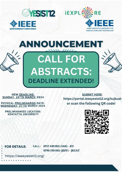IEEE Kenyatta University Student Branch on LinkedIn: #abstracts #sustainable