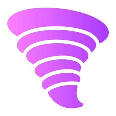 icône de Tornade Generic gradient fill | Freepik
