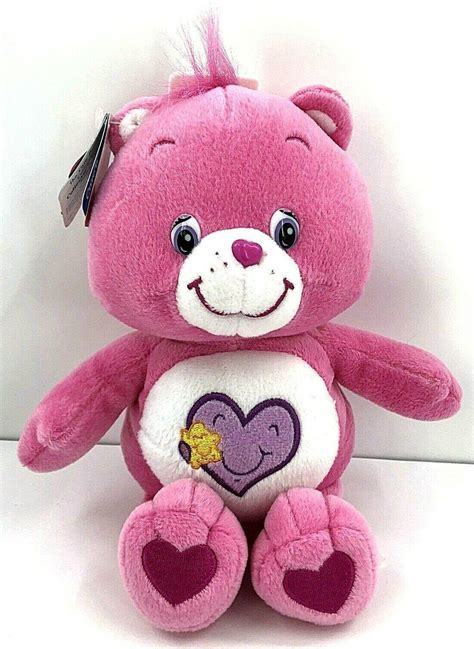 CARE BEARS "Take Care Bear" 10" Plush Pink Bear Collectors Edition ...