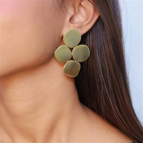 Honeycomb Drop Earrings Jewellery | House of Pehr