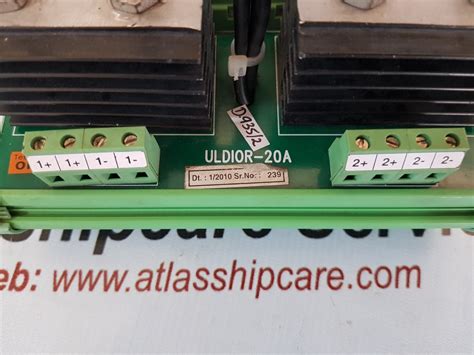 UL ULDIOR-20A DIGITAL INPUT RELAY – Atlas Shipcare Services