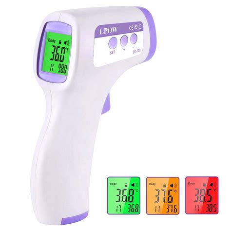 Forehead Thermometer Accurate Instant Readings Digital Infrared Non ...