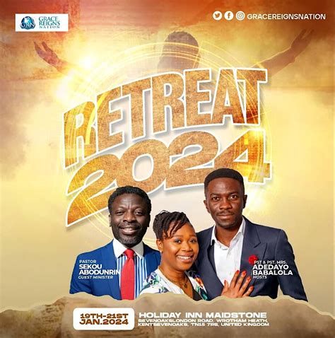RETREAT 2024- The Glory Dome, Holiday Inn Maidstone - Sevenoaks ...